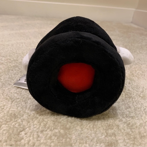 Nintendo Super Mario Bros Black Bullet Bill 6" Plush Stuffed Toy Figure 2017 - Picture 6 of 13